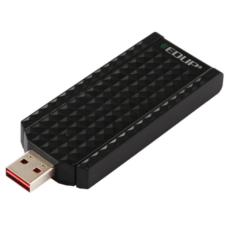 EDUP EP-AC1625 600Mbps 2.4G / 5.8GHz Dual Band Wireless 11AC USB 2.0 Adapter Network Card with 2 Antennas for Laptop / PC, EP-AC1625 EDUP EP-AC1625 600Mbps 2.4G / 5.8GHz Dual Band Wireless 11AC USB 2.0 Adapter Network Card with 2 Antennas for Laptop / PC, EP-AC1625